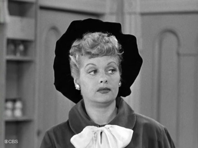 I Love Lucy S02 E15 Lucy gives look of death